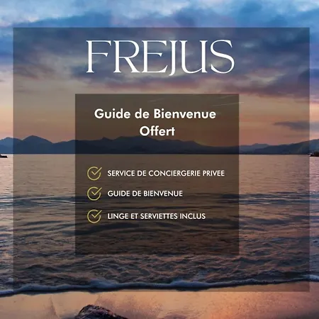 Coco'b, 4p, A/c, Wi-fi, 500m, Parking 公寓 Fréjus