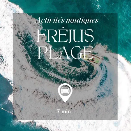 Coco'b, 4p, A/c, Wi-fi, 500m, Parking Daire Fréjus