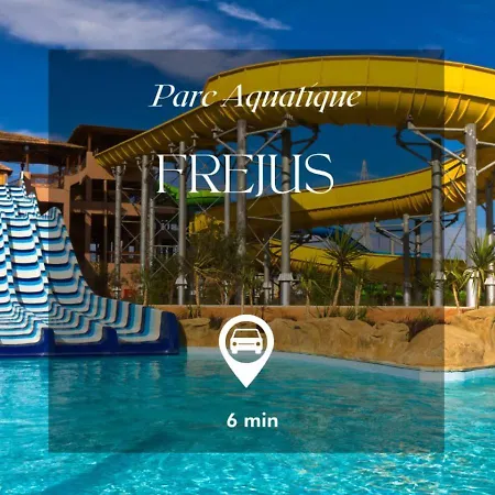Coco'b, 4p, A/c, Wi-fi, 500m, Parking Fréjus